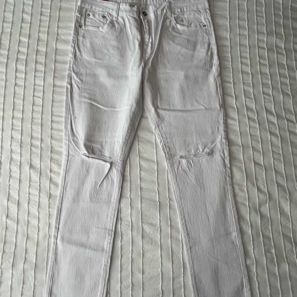 Ganni White Skinny Jeans
